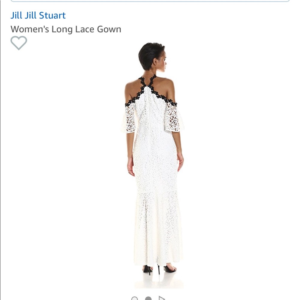 Jill Stuart long white lace dress - Picture 5 of 6
